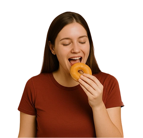 Cheat day treat included in the diet plan