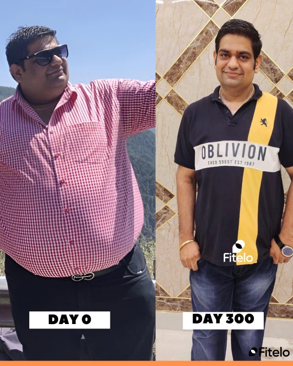 Puneet transformation — lost 50 kg